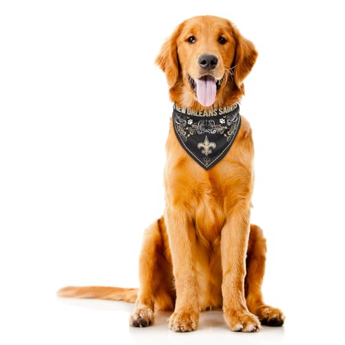 NFL New Orleans Saints Pet Bandana (New Orleans Saints / XSmall)
