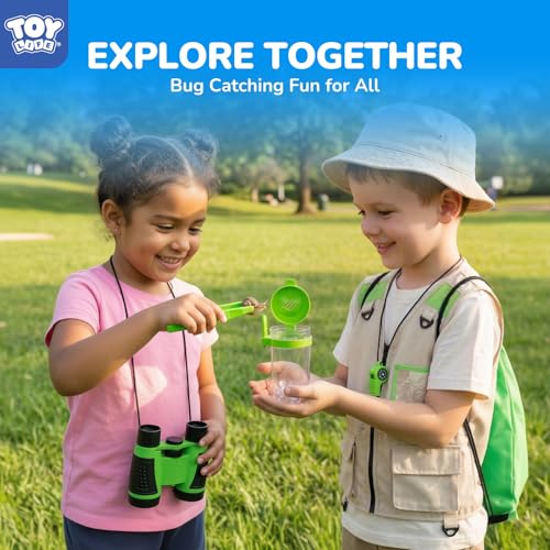 Kids Explorer Kit with Bug Catcher for Kids (18 PCS Dress-Up Explorer Set)
