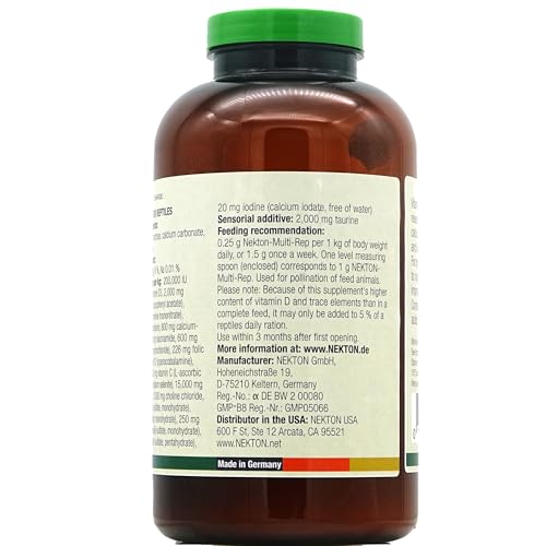Multi Rep Vitamin and Minerals for All Reptiles (1.56 Pound (Pack of 1))