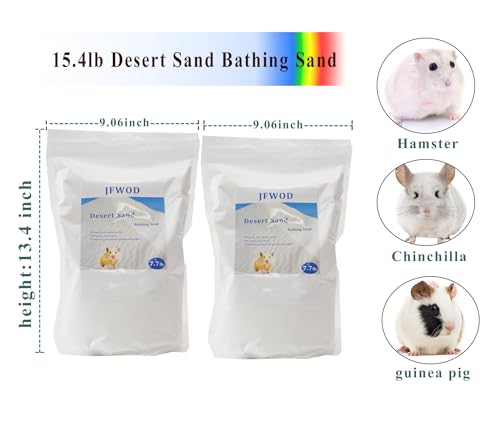 Hamster Bath Sand (15.4lb / White)