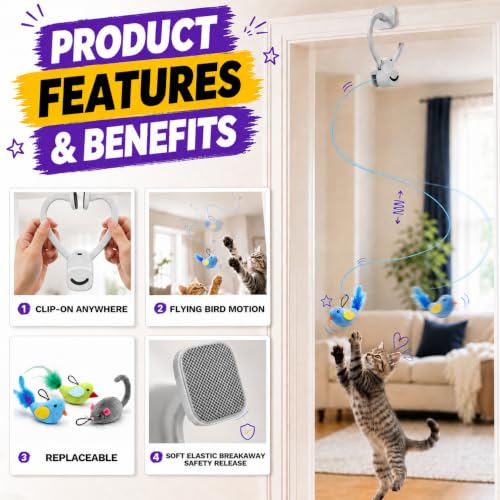 Interactive Cat Toys for Indoor Cats