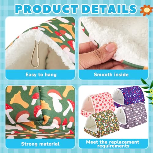 Guinea Pig Hideout Bed Washable House Cage (7.9 in / Classic)