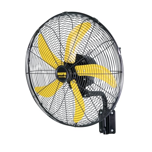 5100 CFM 20" Oscillating Wall Mount Fan (No Remote)