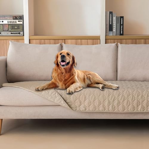 Waterproof Dog Blanket (30x90 Inch (Pack of 1) / Dark Beige)