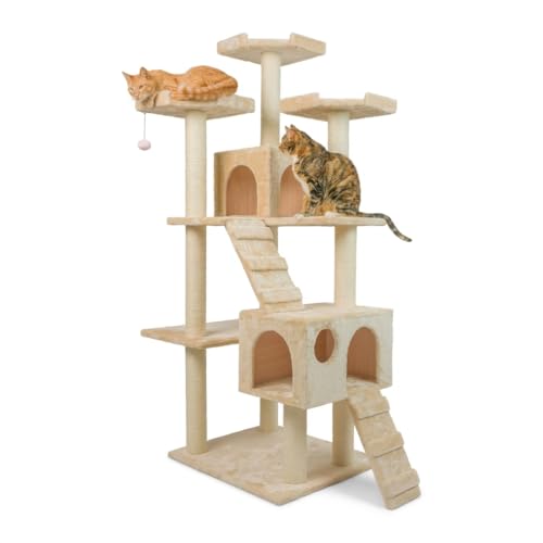 Multi Level Cat Tree Tower with Sisal Scratching Posts