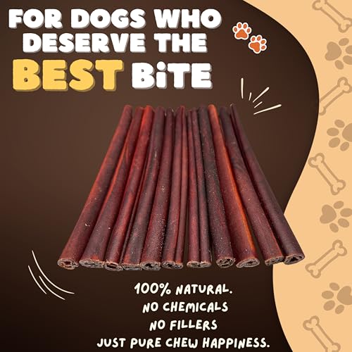 12 Inch Beef Collagen Sticks for Dogs