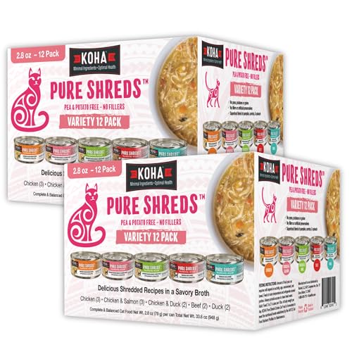 Pure Shreds Cat Variety Pack (2.8 Ounce (Pack of 24))