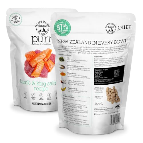 PURR Lamb and King Salmon Freeze Dried Recipe (1.76 Ounce (Pack of 1))