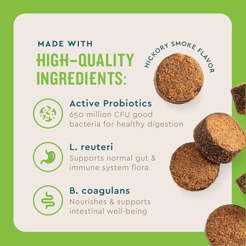 Probiotic Supplement for Dogs (60 Count)