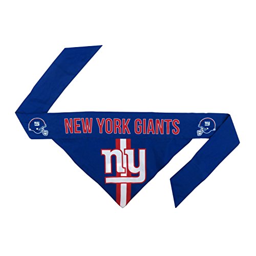 NFL New York Giants Pet Bandana (New York Giants / XLarge)