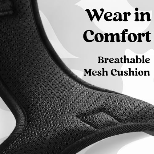 Dog Harness Small Sized (Mountain Black / Small)