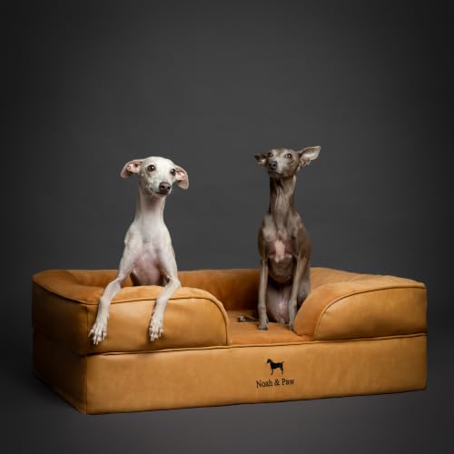 Dog Bed Orthopedic Memory Cooling Foam (Camel - LE / Large)