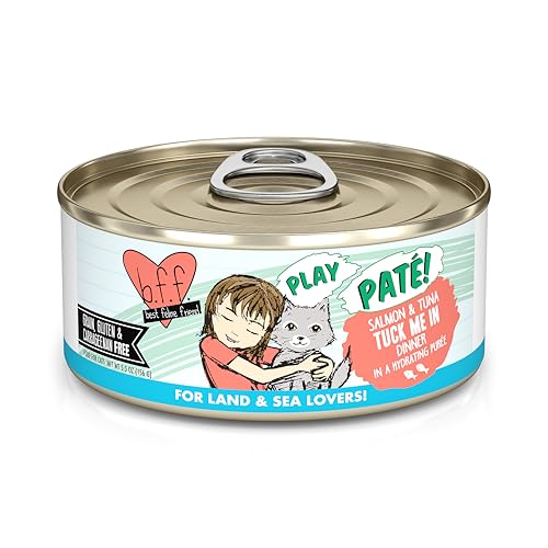 B.F.F. Play Best Feline Friend Paté Lovers (5.5 Ounce (Pack of 8))