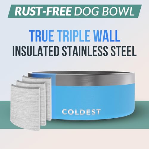 Coldest Dog Bowl (64 oz / Celestial Blue)