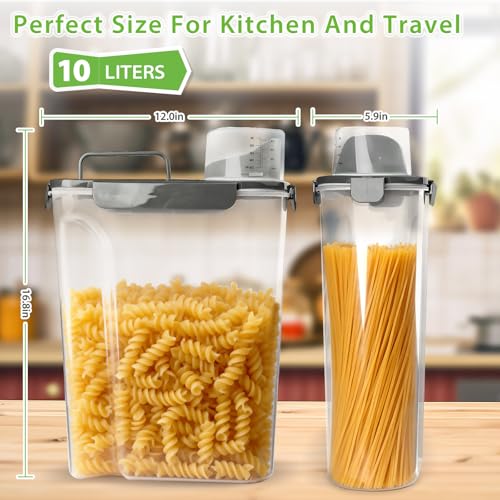 Rice Storage Container (10L/Grey)