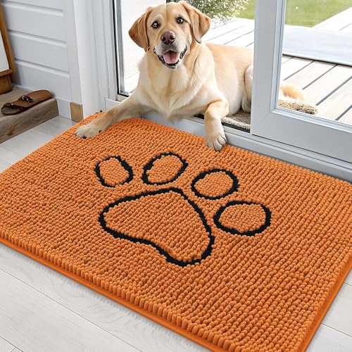 Dog Door Mat for Muddy Paws 36x24 (Clay / 36" X 24")