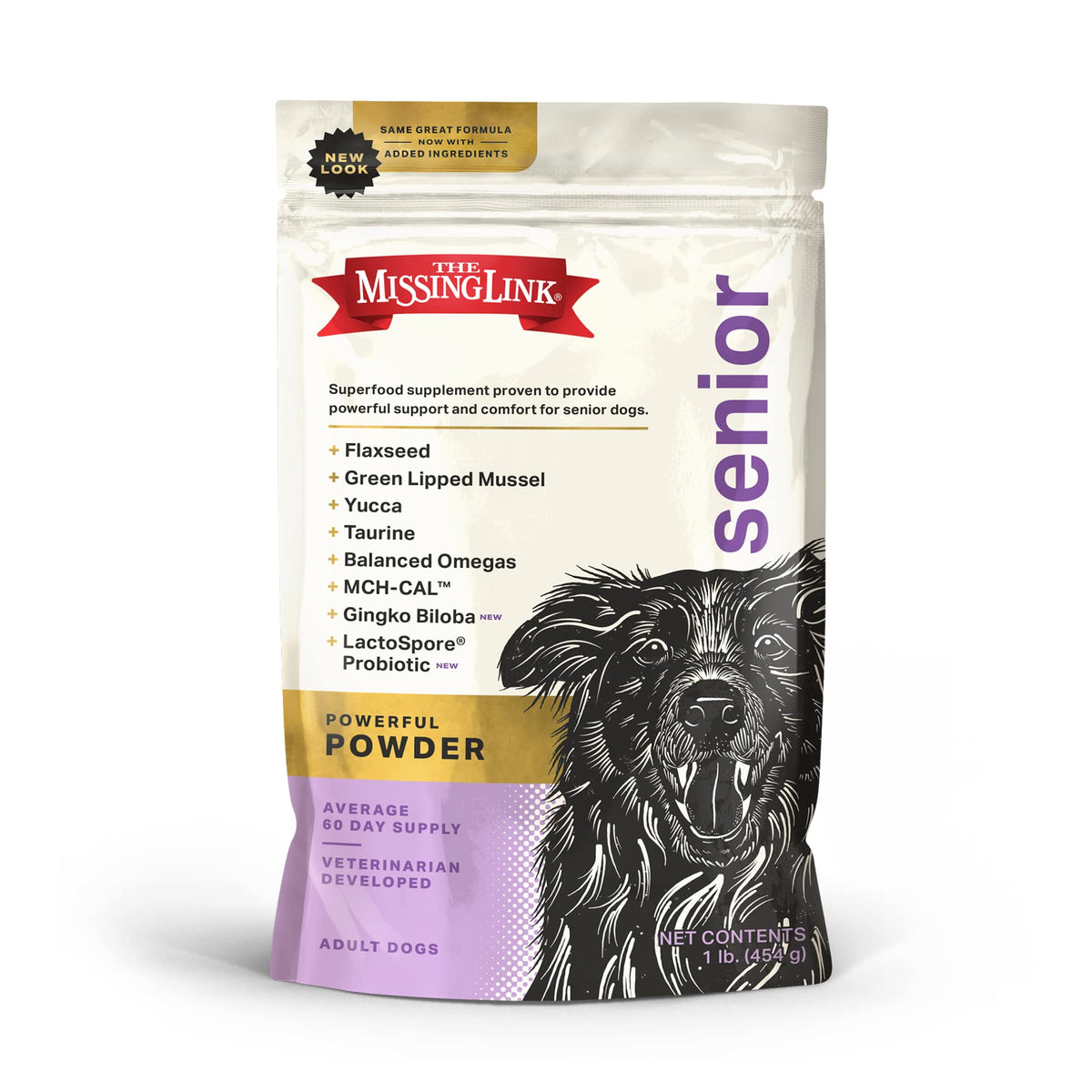 Senior Dog Supplement 1lb Bag (1 Pound (Pack of 1))