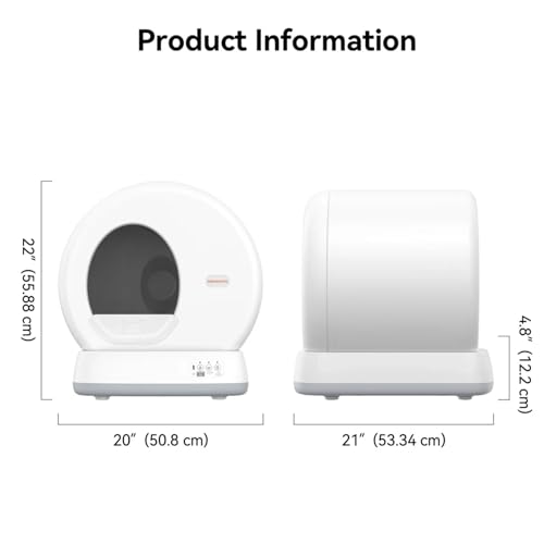 Self Cleaning Cat Litter Box Safety Sensors