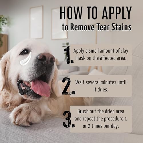 Tauro Pro Line Natural Tear Stain Remover for Dogs (Paste)