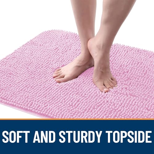 Dog Door Mat for Muddy Paws 24x16 (Pink / 24" X 16")
