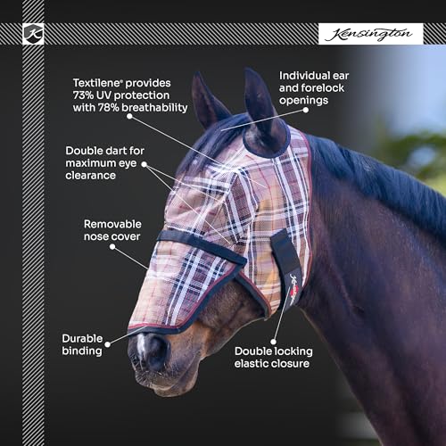 Kensington Fly Mask w (M (Small Horse))