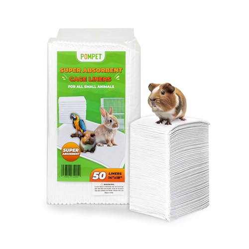 14"" X 18"" Disposable Guinea Pig Cage Liners 50 PCS