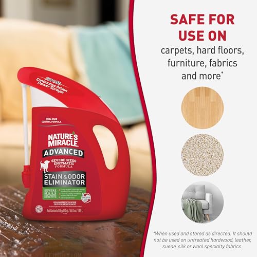 Advanced Dog Stain & Odor Eliminator Foam (Spray / 64 Fl Oz (Pack of 1))