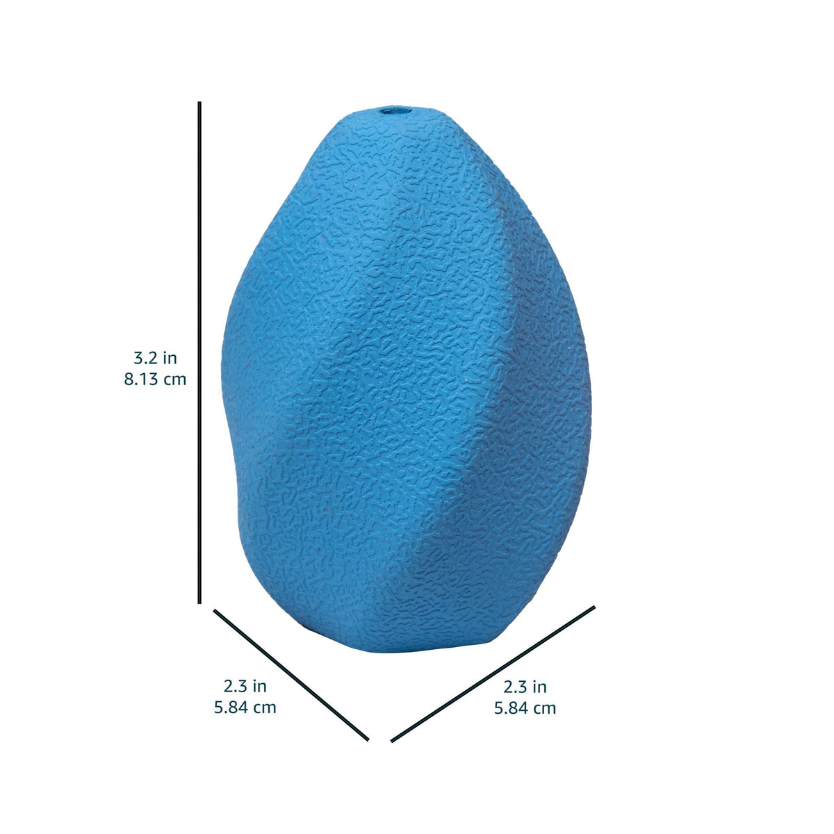 Interactive Durable Natural Rubber Dog Treat Dispensing Enrichment Chew Toy for Medium Dogs (Medium)
