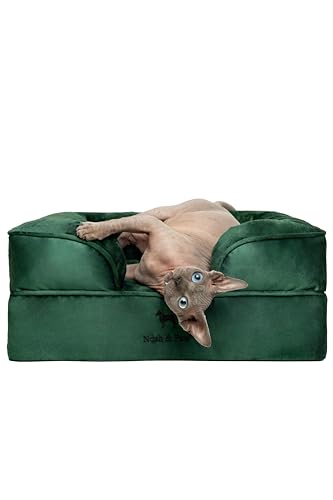 Cat Bed XS Dog Bed (Dark Green - VE / Small)