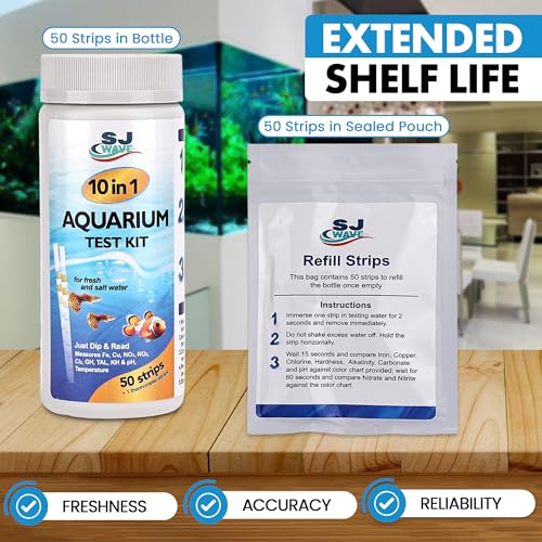 10 in 1 Aquarium Test Strips