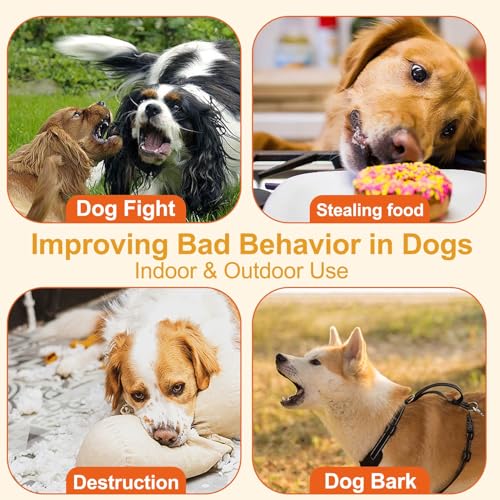Spray Corrector Dog 80ml 3 Pack Corrector Spray for Dog to Stops Barking (orange-3PP)