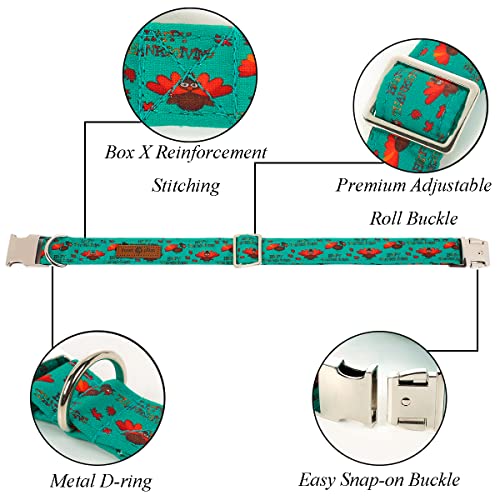 Thanksgiving Day Dog Collar with Bowtie (Small (Pack of 1) / Turkey(Sailor Bow))
