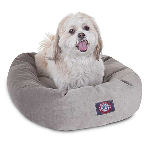 Micro Velvet Dog Bed (Azure)