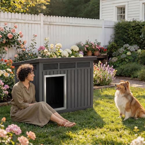 Small Dog House (Classic Black / 32.2*25.12*24.13)