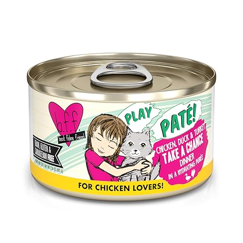 B.F.F. Play Best Feline Friend Paté Lovers (2.8 Ounce (Pack of 12))