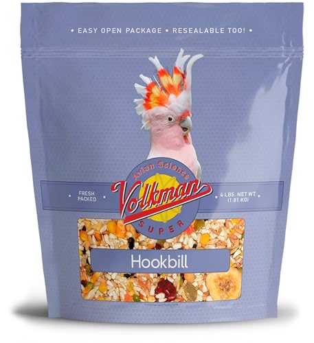 Seed Avian Science Super Hookbill Bird Food 4lb (4 Pound (Pack of 1))