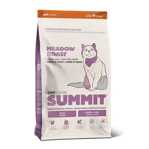 Summit Meadow Roast Chicken Meal + Duck Meal Dry Cat Food (12 Pound (Pack of 1))