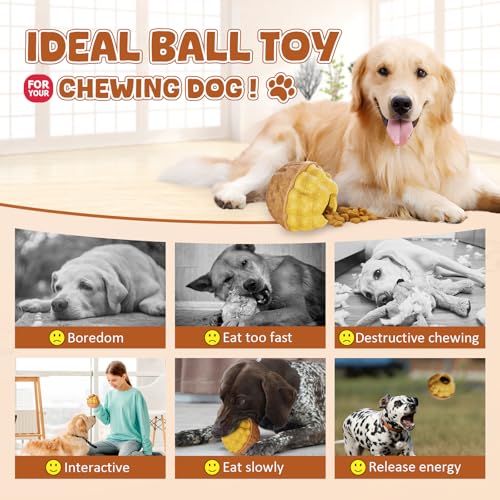 Dog Frozen Treats Toy (Coffe Wood)