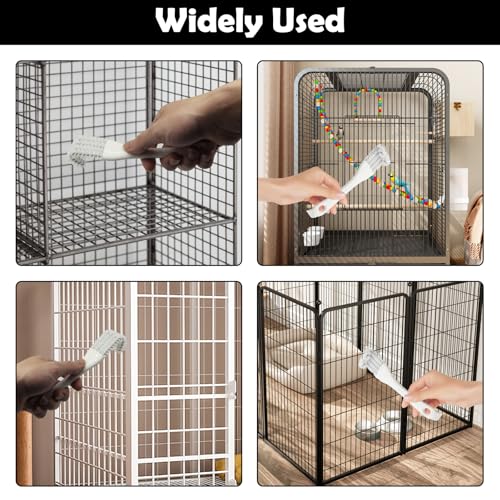 2Pcs Bird Cage Long Handle Shovel Cleaner