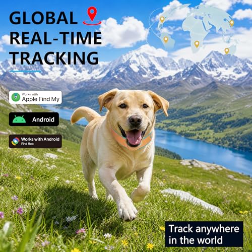 GPS Tracker for Dogs (Brown / L(12.5''-21''))