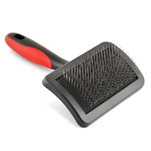 Pet Hard Pin Universal Slicker Brush for Dogs (Hard Pin / Medium)