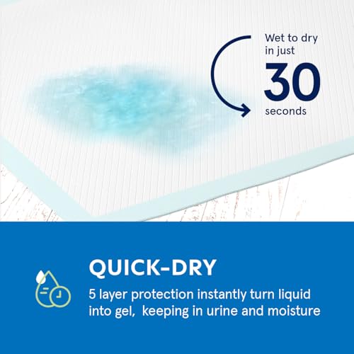 Puppy Pads Pet Pee Pads for Dogs & Puppy Training [100 (22” X 22”)