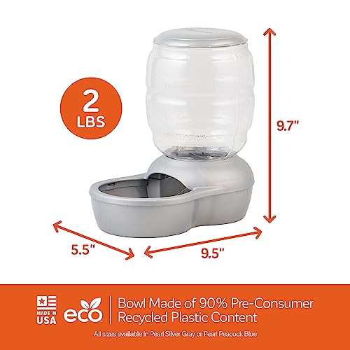 Replendish Automatic Cat and Dog Feeder (Pearl Silver Grey / 2 LB)