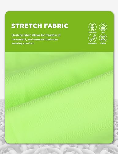 Horse Fly Mask with Forelock Opening Stretch Breathable and Comfortable for Horses UV (Fluorescent Yellow / M)