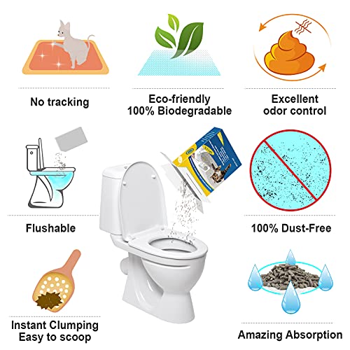Flushable Cat Litter (5.5 LBS)