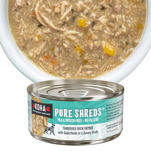 Pure Shreds Duck Entrée for Cats (2.8 Ounce (Pack of 24))
