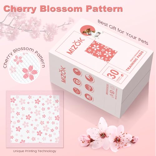 Pink Puppy Pads with Adhesive Tabs Wee Wee Pads for Dogs 22x22in 30Ct (22x22in | 30Ct-Pink)