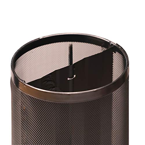 Metal Hopper Bird Feeder Two Chambers