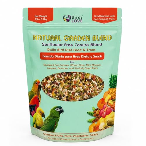 Natural Garden Blend Conure Food (2 Pound (Pack of 1))