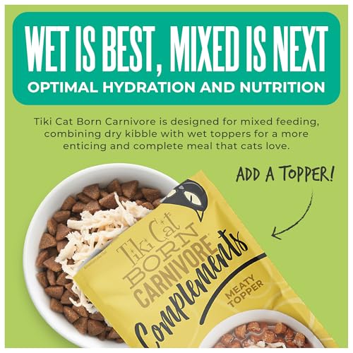 Tiki Cat Born Carnivore Dry Cat Food (17 Pound (Pack of 1))